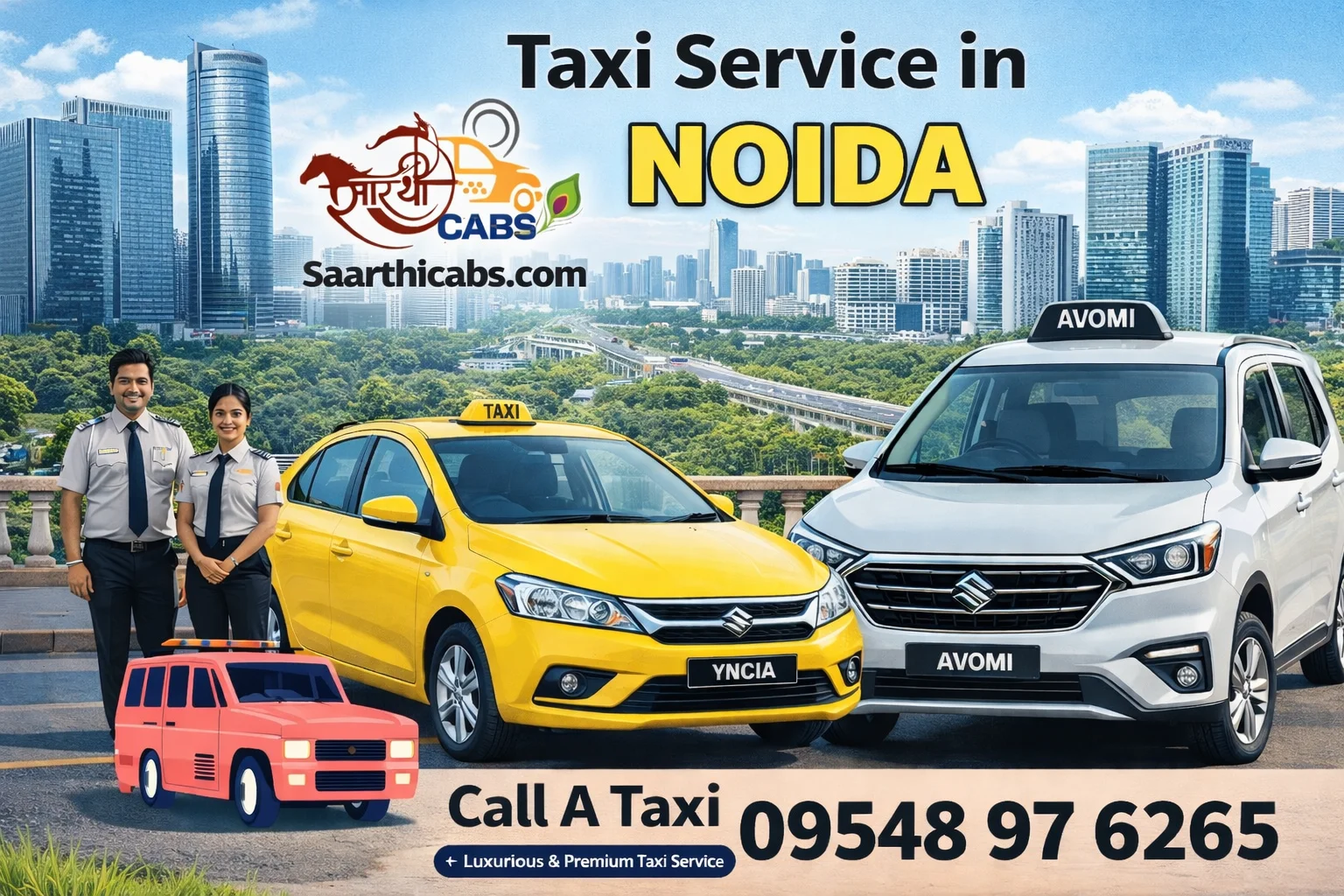 Noida Taxi Service in Noida One Way Cab Booking Contact Number